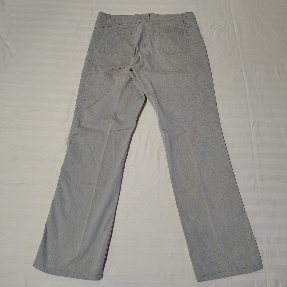 KUHL Pants Womens 12 Regular Ash Gray Cabo Linen Blend Hiking Style 6272 - Picture 6 of 15